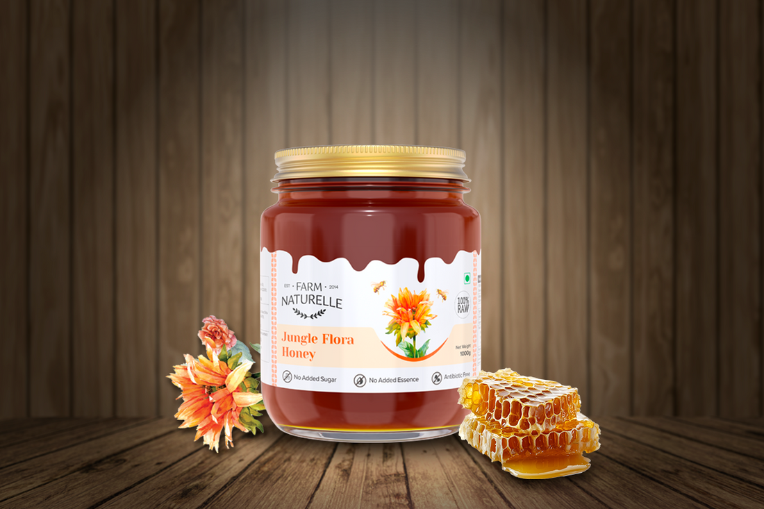 Raw Honey Farm Naturelle ( jungle flora honey )