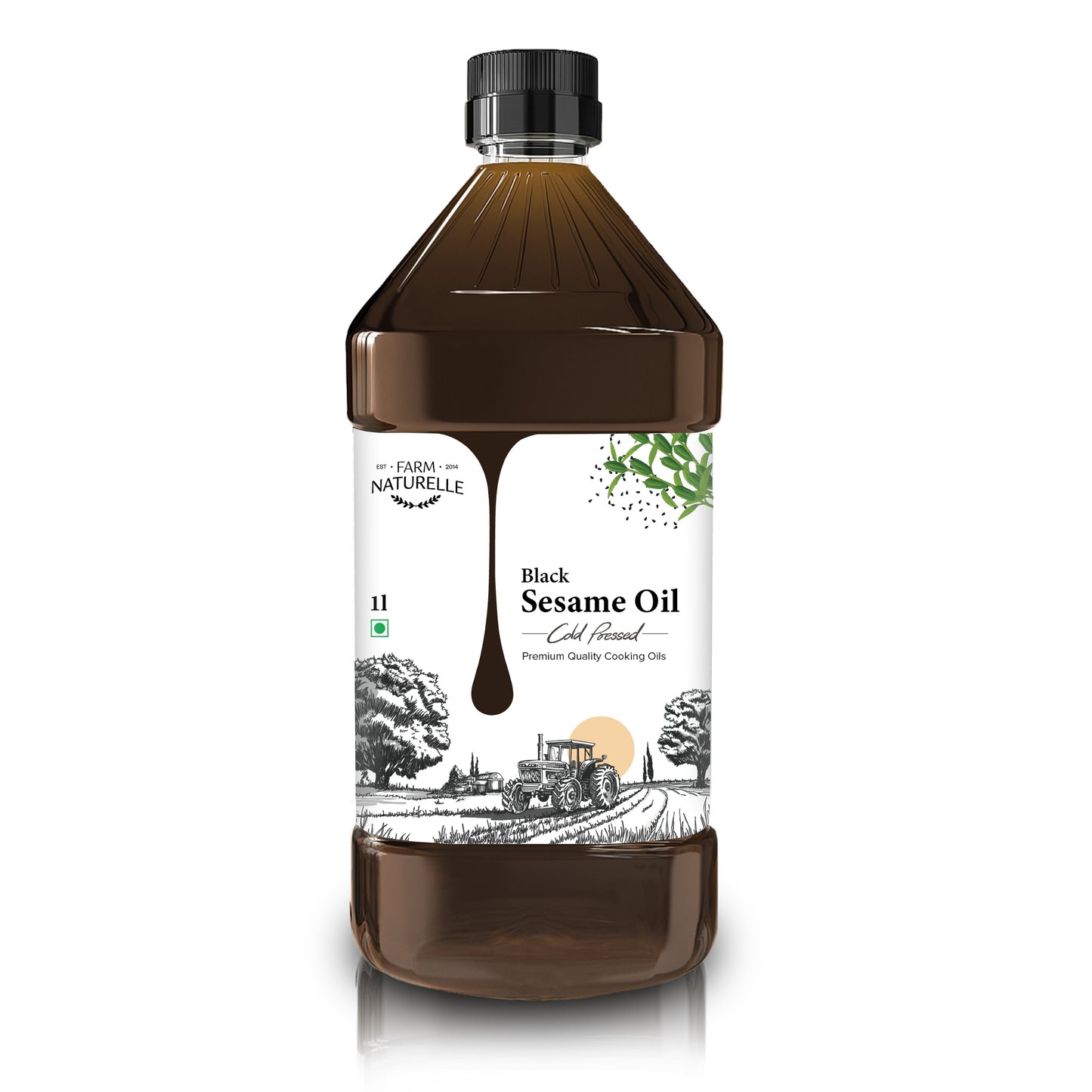 Wood Cold Pressed Black Sesame Oil | 100% Pure Til Ka Tel
