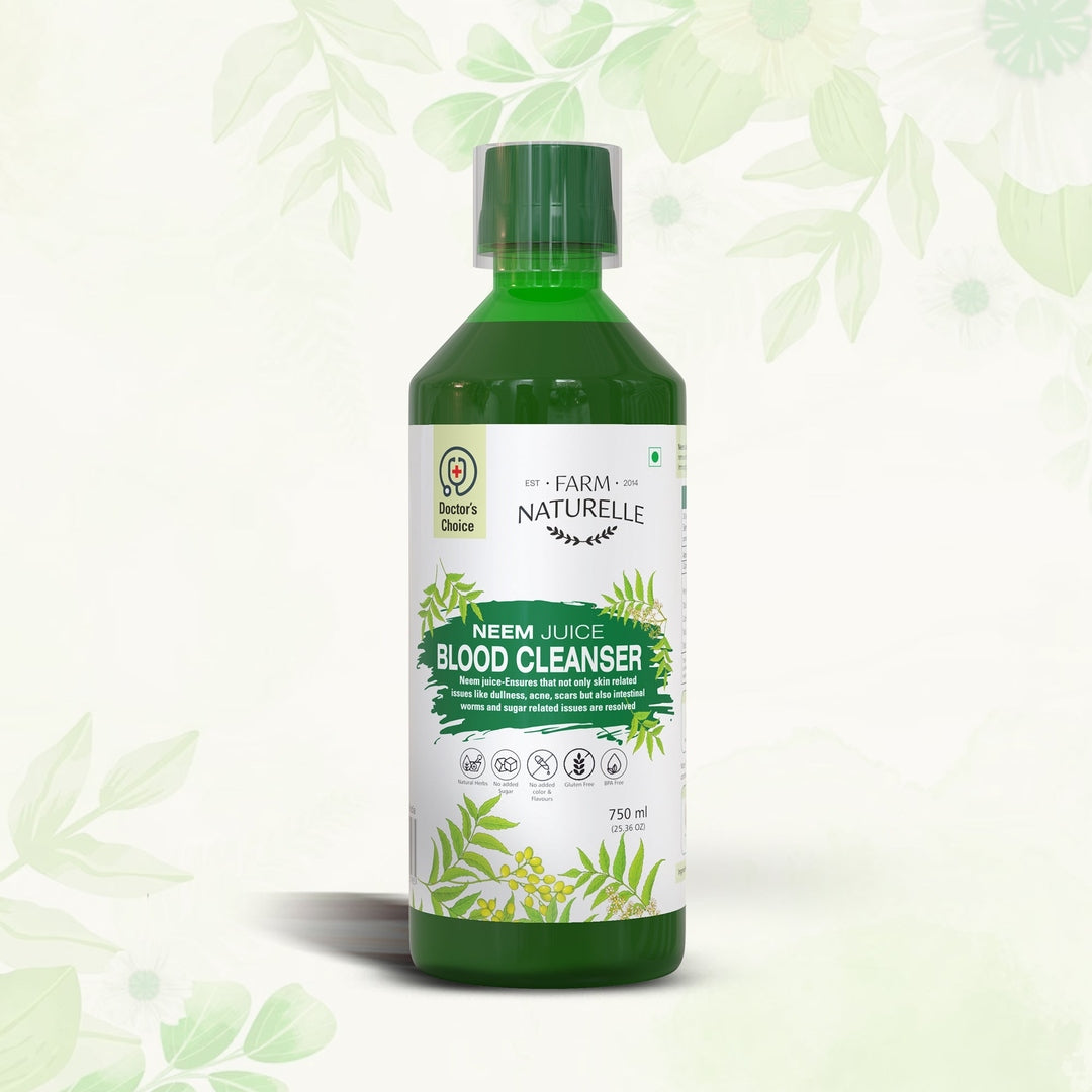 Organic Neem Juice for Detox and Skin Health