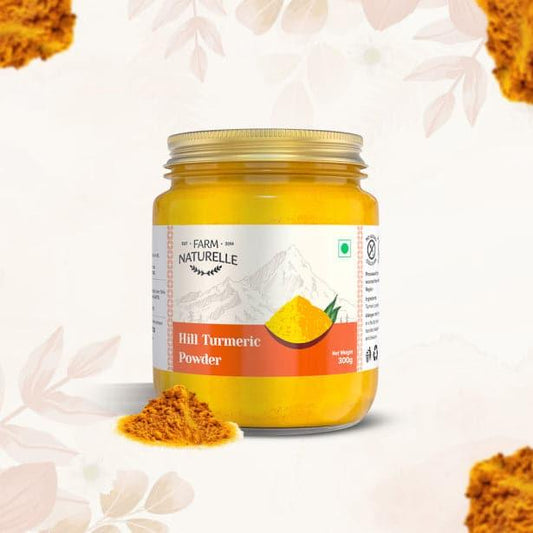Pure Himalayan Mountain Turmeric Curcumin (Haldi) Powder - Farm Naturelle