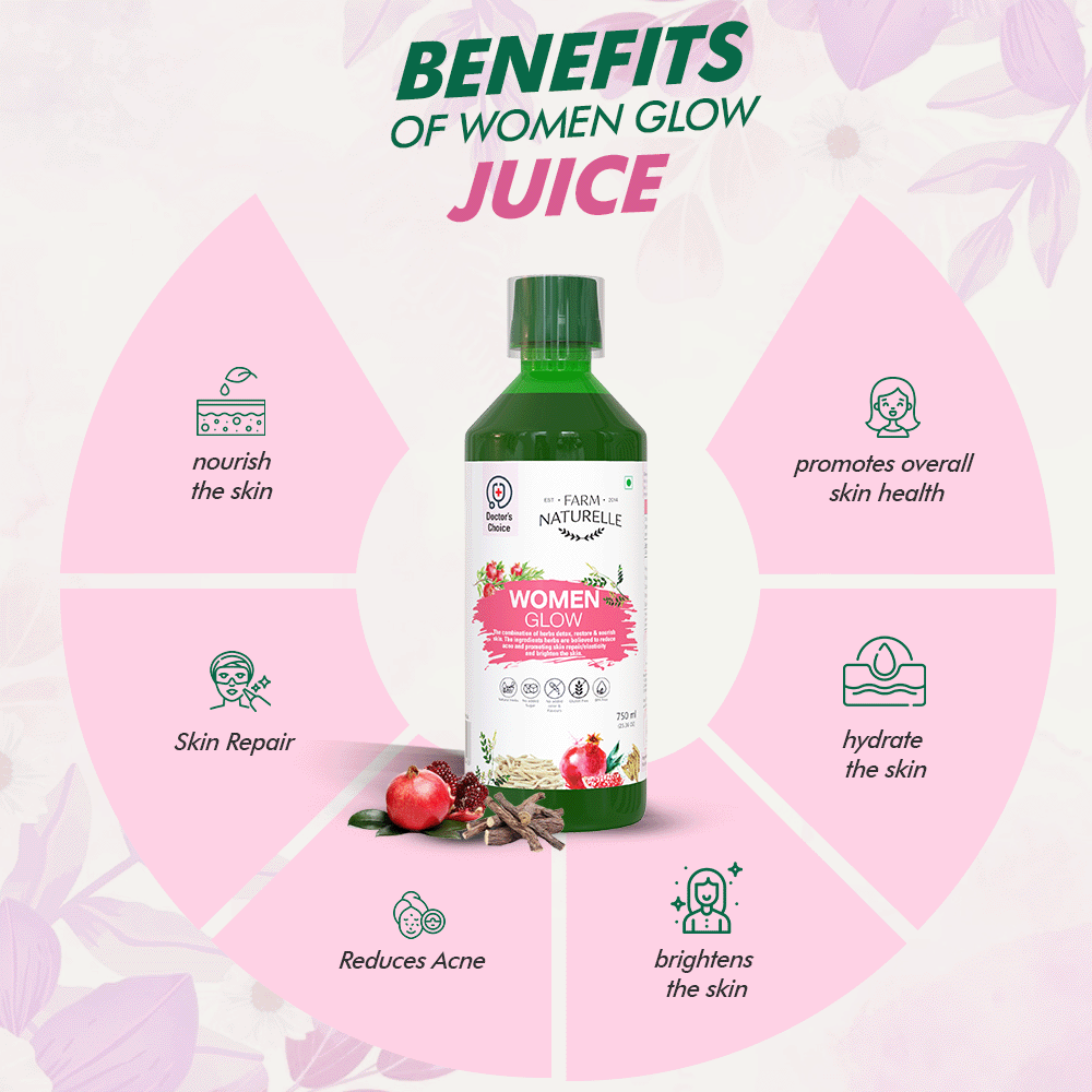Glowing Women Herbal Juice – Enhance Skin Radiance & Overall Health Naturally