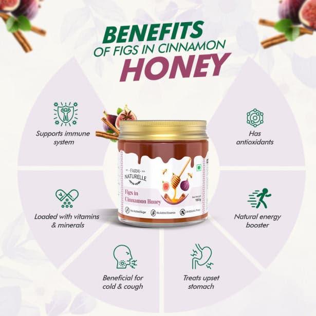 Figs in Cinnamon Honey - Farm Naturelle