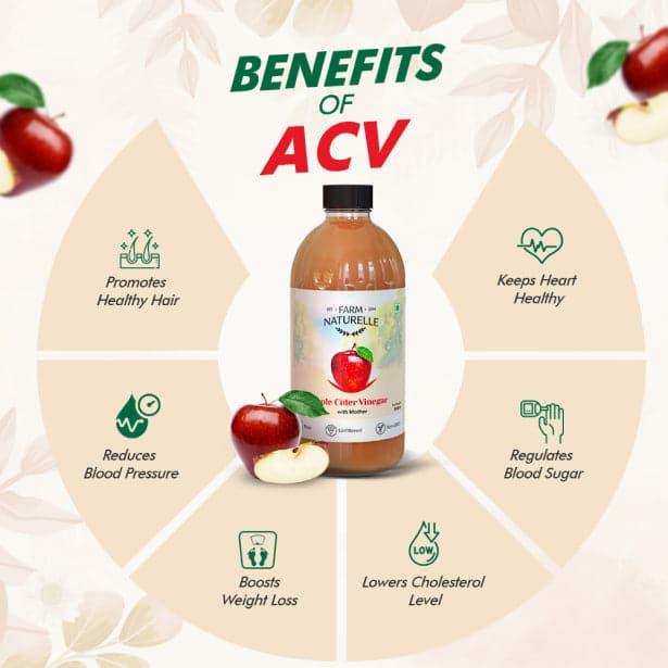 Apple Cider Vinegar with Mother - Farm Naturelle