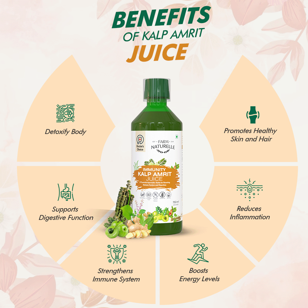 Immunity Kalp Amrit Juice - Strong Herbal Blend