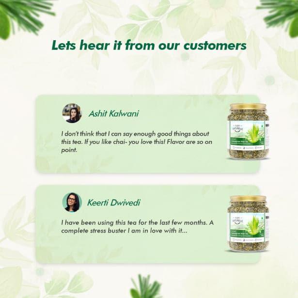 Lemongrass Mint Green Tea - Farm Naturelle