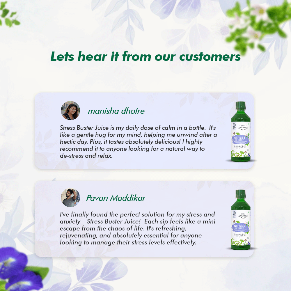 Stress Relief Juice - Calms Mind and Body Naturally