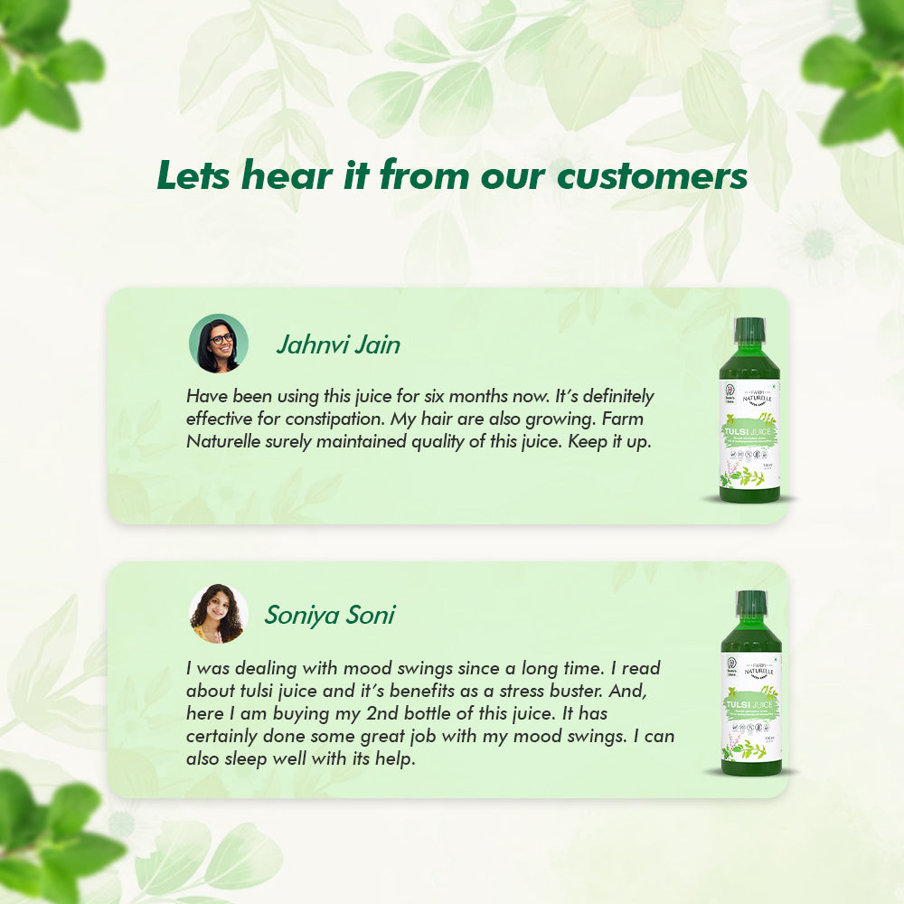 Tulsi Juice 750 ml | Pure Holy Basil Seed Juice for Immunity & Detoxification