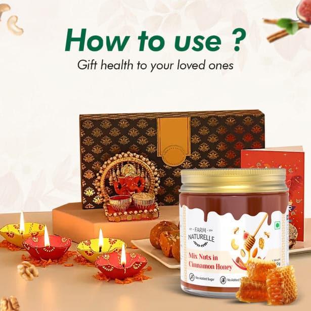 Mix Nut in Cinnamon Honey - Farm Naturelle