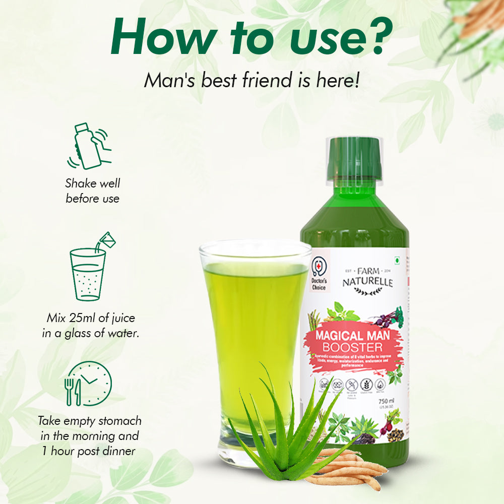 Man Booster Juice - Natural Stamina Enhancer