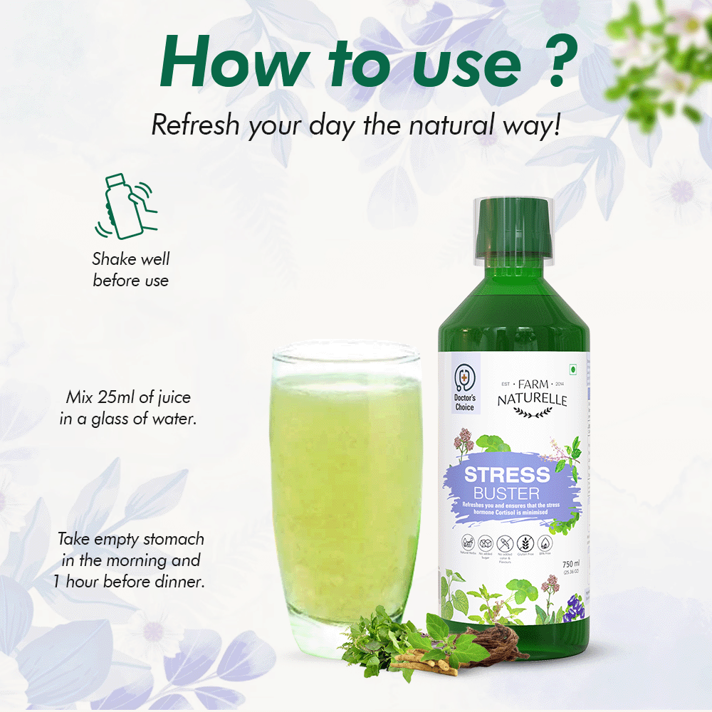 Stress Relief Juice - Calms Mind and Body Naturally