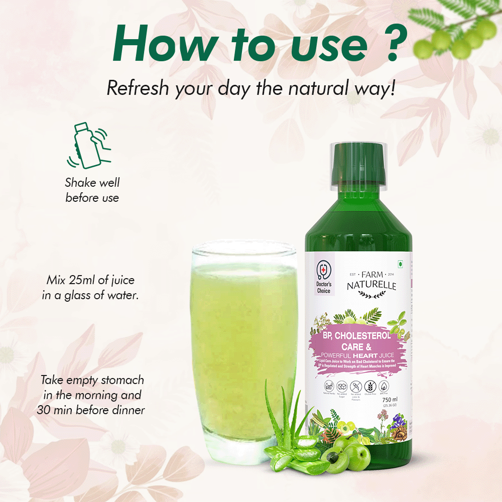 Heart Health Juice - Supports Cholesterol Reduction