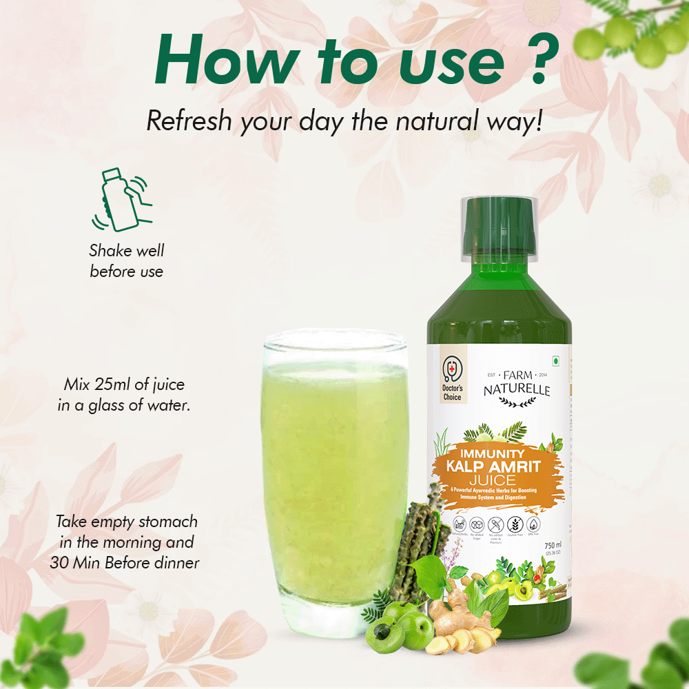 Immunity Kalp Amrit Juice - Strong Herbal Blend