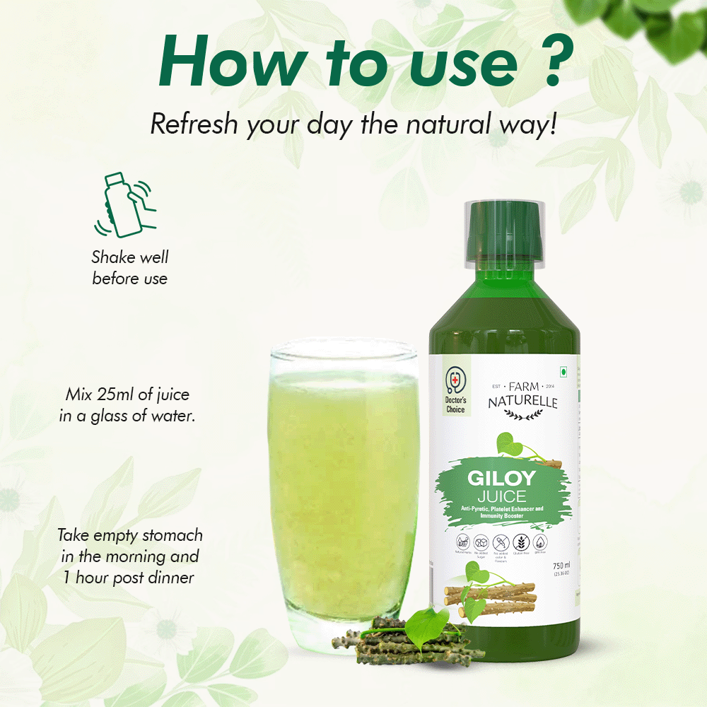 Herbal Giloy Juice - Enhances Body Immunity