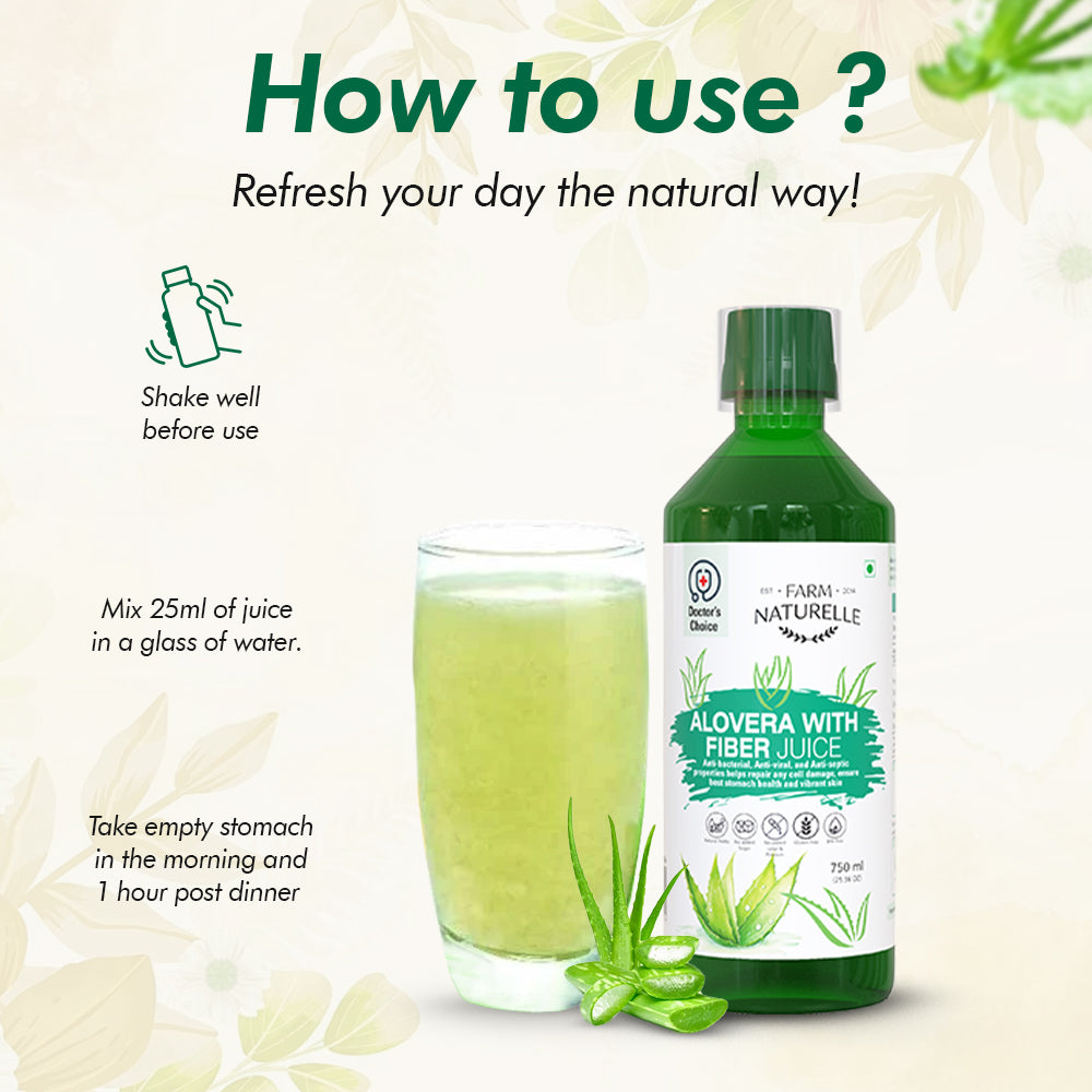 Aloe Vera Juice - Revitalize Hair, Skin, and Digestive Health