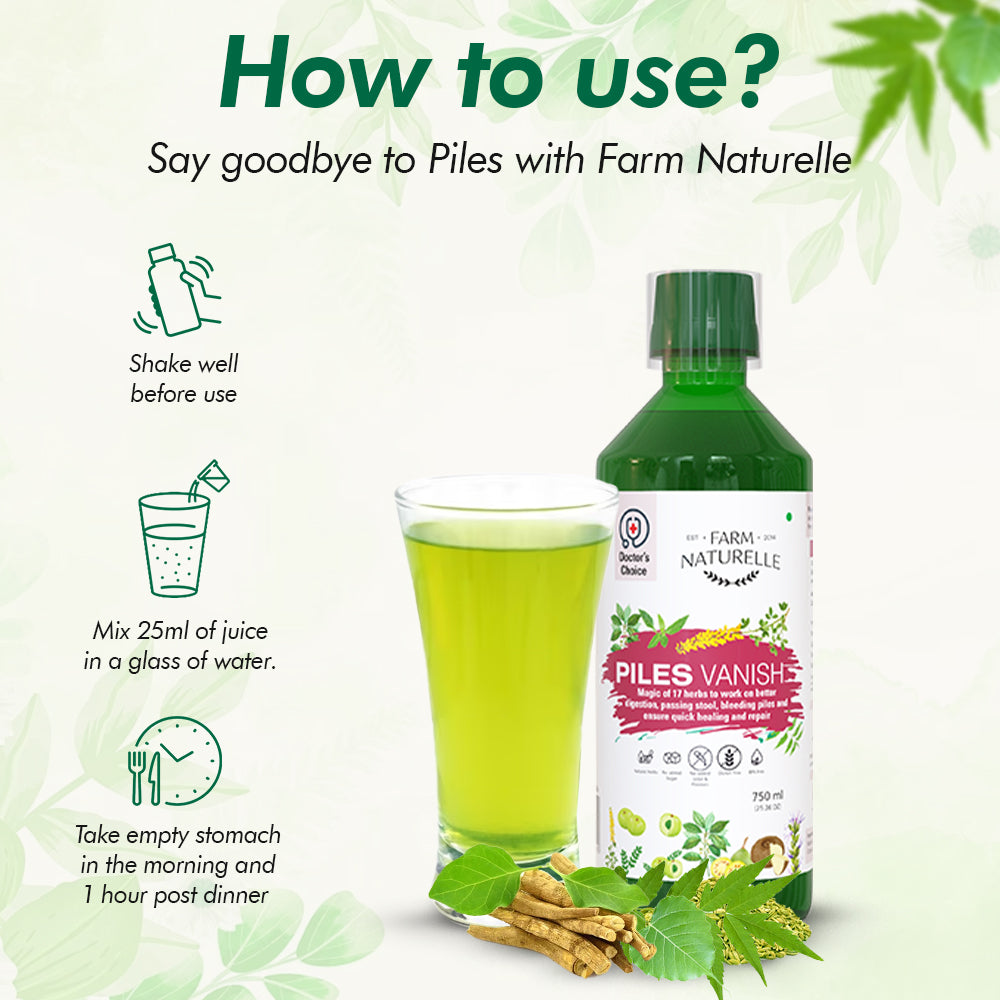 Piles Support Juice - Digestive Health and Inflammation Relief