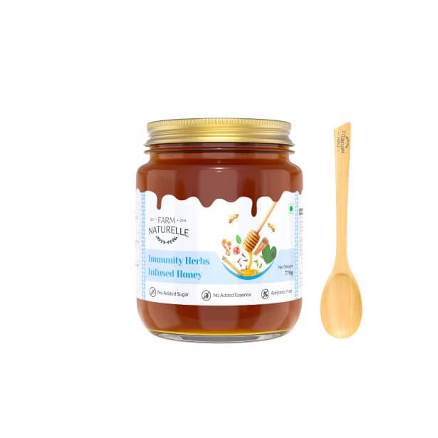 Immunity Herbs Infused Honey - Farm Naturelle