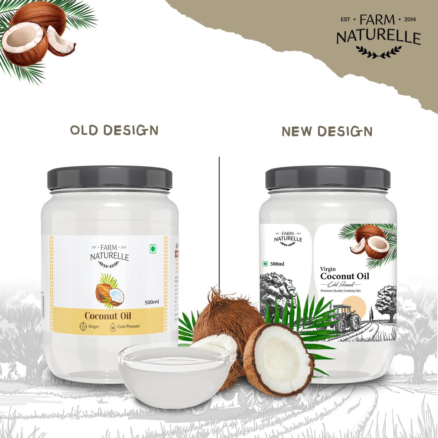 Pure Cold Pressed Coconut Oil – Fresh from Nature to You
