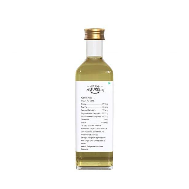 100% Pure Natural Organic Castor Seed Oil (Hindi-Arandi Oil) - Farm Naturelle
