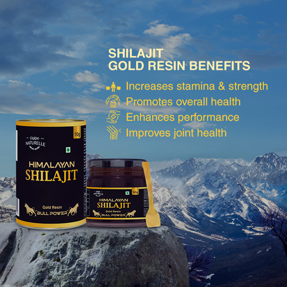 SHILAJIT GOLD  RESIN BENEFITS