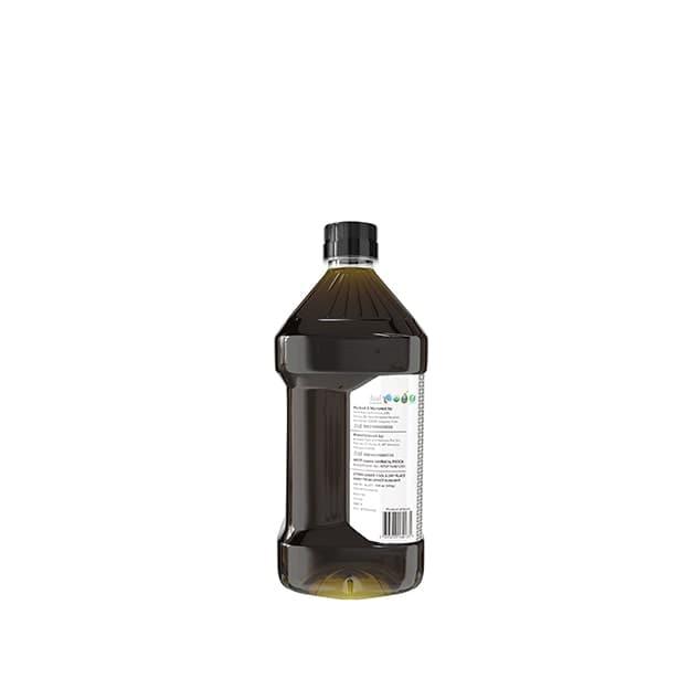 Organic Cold Pressed Black Mustard Oil for Cooking | Good for heart health | Pure Oil For Roasting, Frying, Baking All type of Cuisines - Farm Naturelle