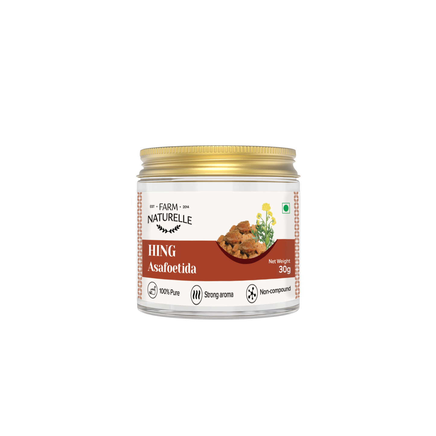 Pure Hing (Asafoetida) – Natural Spice for Digestion & Flavor