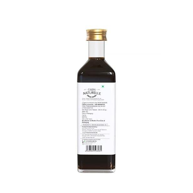 100% Pure, Natural, Organic Black Seed Oil-(Hindi-Kalongi oil) - Farm Naturelle