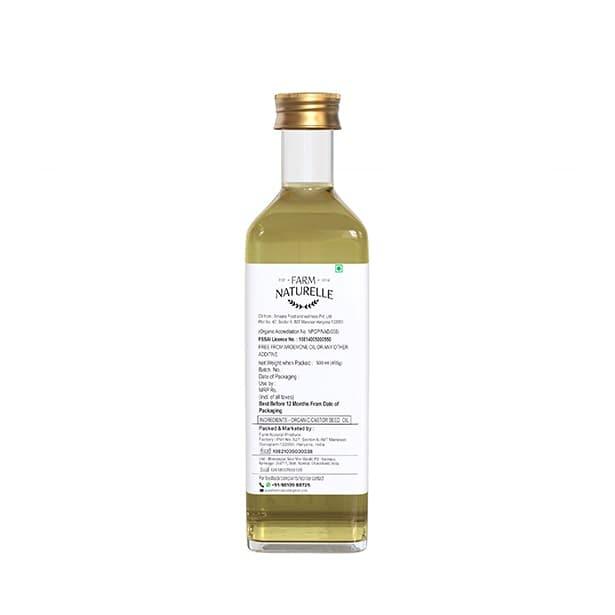 100% Pure Natural Organic Castor Seed Oil (Hindi-Arandi Oil) - Farm Naturelle