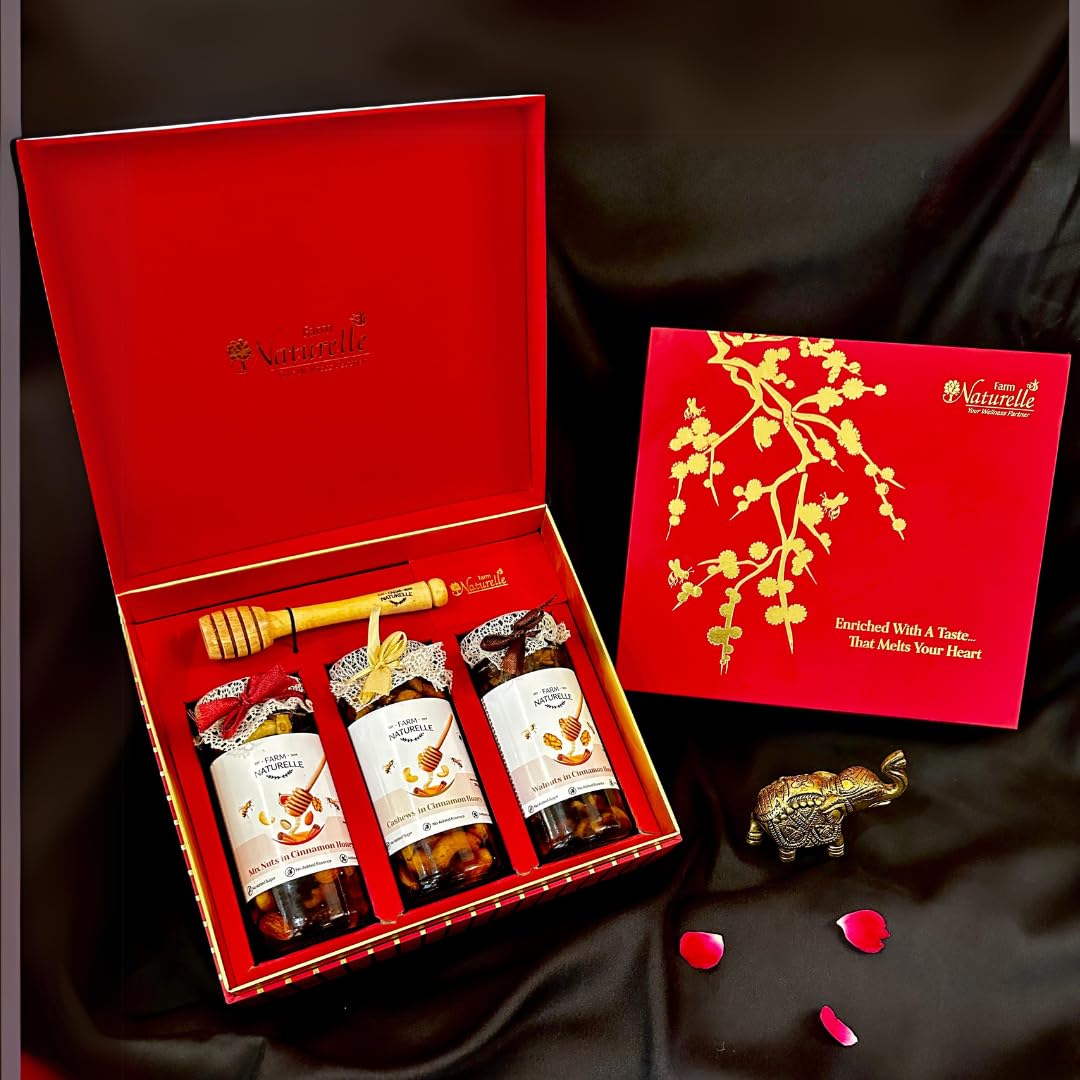 Pure Indulgence: Cinnamon-Infused Nuts and Honey