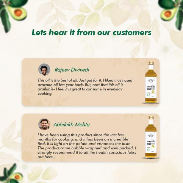 100% Pure Extra Virgin Avocado Oil is Pressed from The Fleshy Pulp Surrounding The Avocado - Farm Naturelle