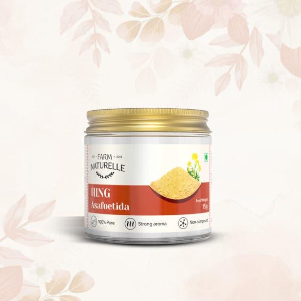 Strongest Aromatic Hing (Asafoetida from Kazakhthan)-100% Pure and Natural Heeng - Farm Naturelle