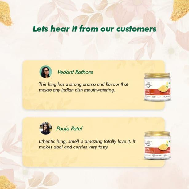 Strongest Aromatic Hing (Asafoetida from Kazakhthan)-100% Pure and Natural Heeng - Farm Naturelle