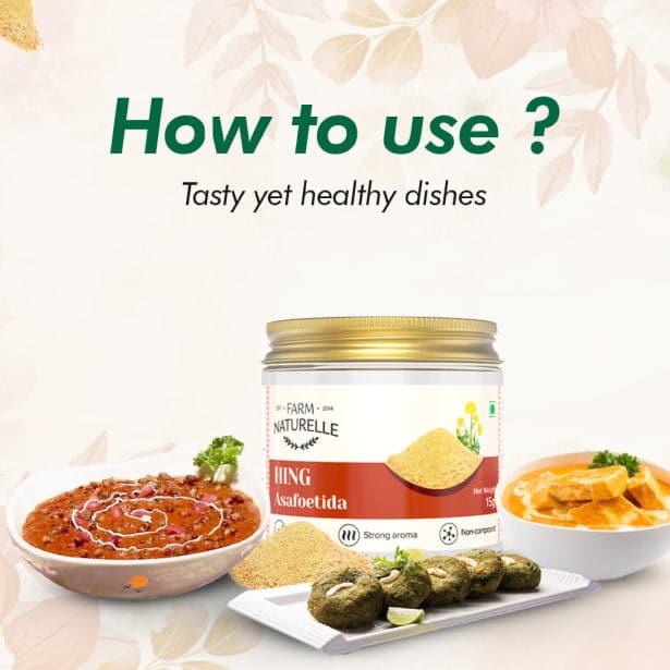 Strongest Aromatic Hing (Asafoetida from Kazakhthan)-100% Pure and Natural Heeng - Farm Naturelle