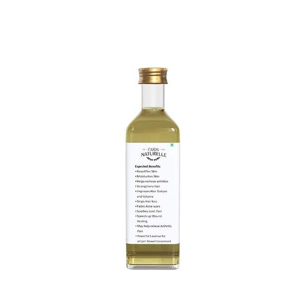 100% Pure Natural Organic Castor Seed Oil (Hindi-Arandi Oil) - Farm Naturelle