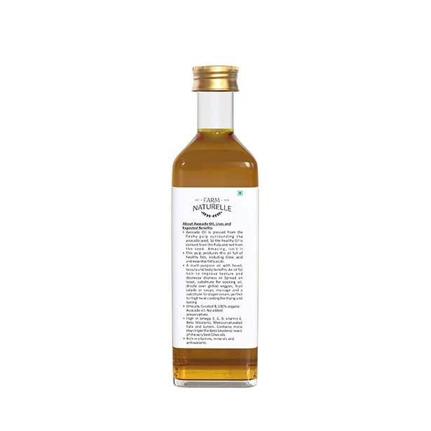 100% Pure Extra Virgin Avocado Oil is Pressed from The Fleshy Pulp Surrounding The Avocado - Farm Naturelle