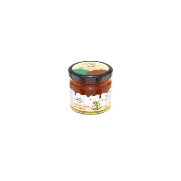 Berry Flora HoneyWild Berry Forest Honey | 100% Pure and Natural | Unprocessed | Highly Nutritious | Rich in Antioxidants | No Artificial Color & Sugar - Farm Naturelle