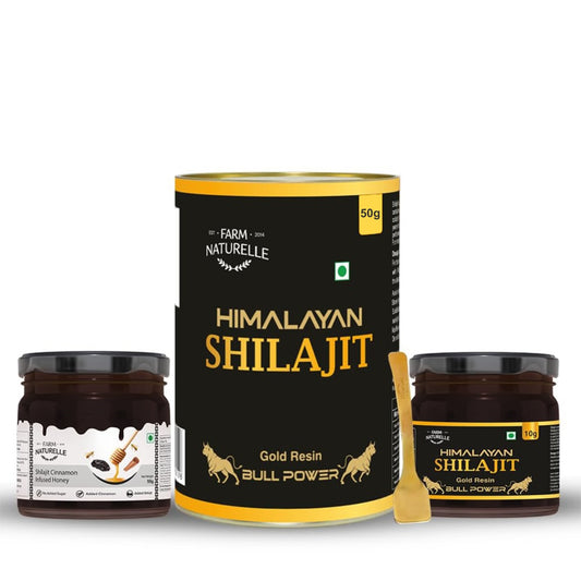 Himalayan Shilajit Gold Resin 100% Pure | Farm Naturelle