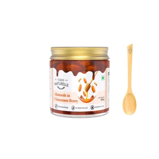 Almond in Cinnamon Honey - Farm Naturelle 