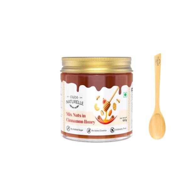 Mix Nut in Cinnamon Honey - Farm Naturelle 