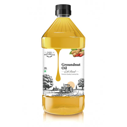 Cold Pressed Groundnut Oil – Pure & Natural for Cooking Oil