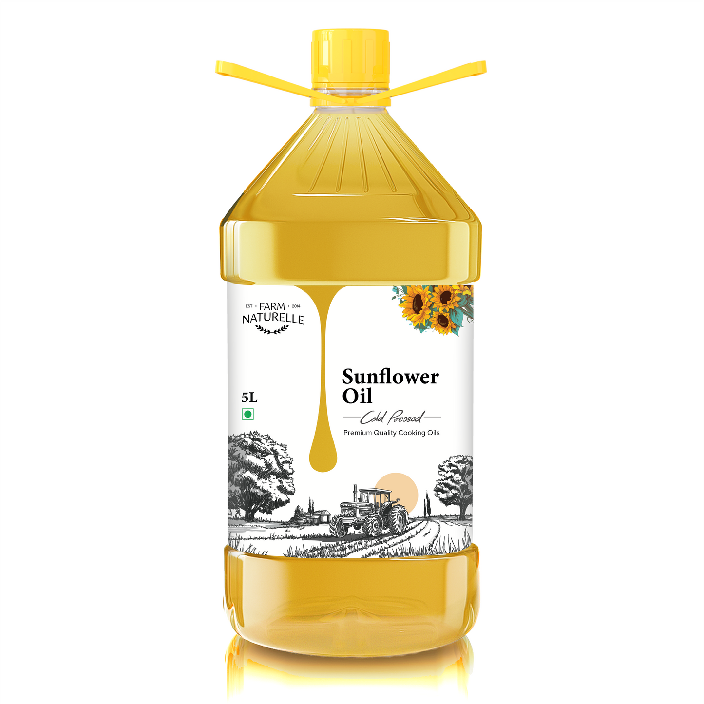 Pure Sunflower Cold Pressed Oil | Healthy Cooking Oil