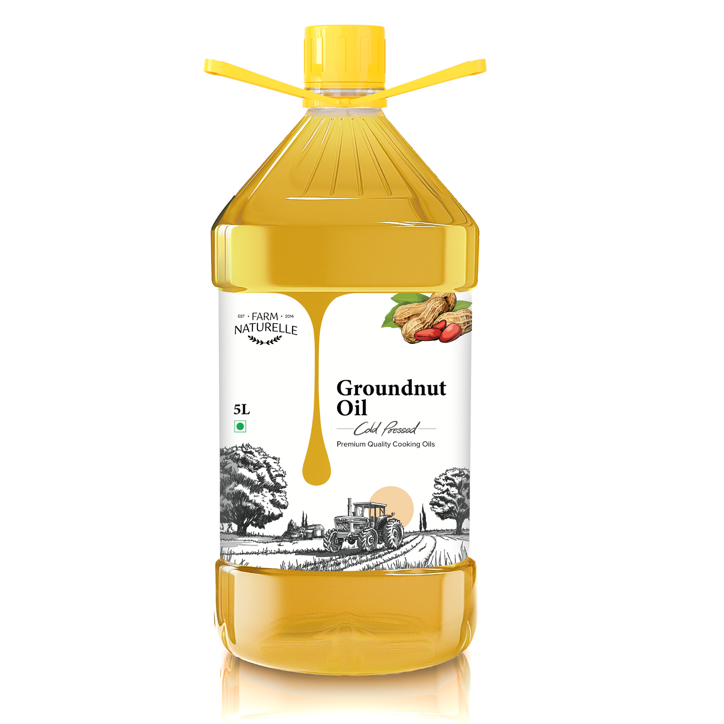 Cold Pressed Groundnut Oil – Pure & Natural for Cooking Oil