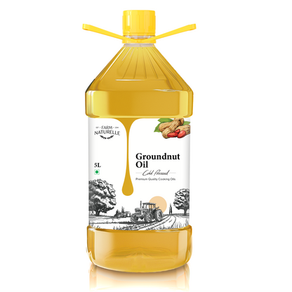 Cold Pressed Groundnut Oil – Pure & Natural for Cooking Oil