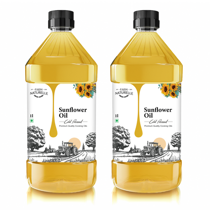 Pure Sunflower Cold Pressed Oil | Healthy Cooking Oil