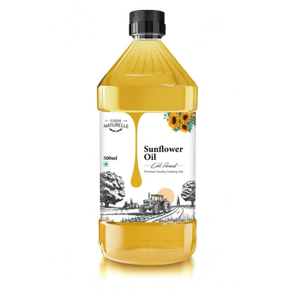 Pure Sunflower Cold Pressed Oil | Healthy Cooking Oil