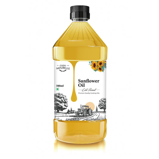 Pure Sunflower Cold Pressed Oil | Healthy Cooking Oil