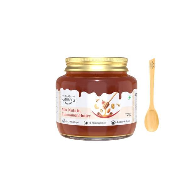 Mix Nut in Cinnamon Honey - Farm Naturelle 