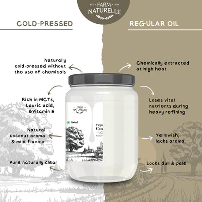 Pure Cold Pressed Coconut Oil – Fresh from Nature to You