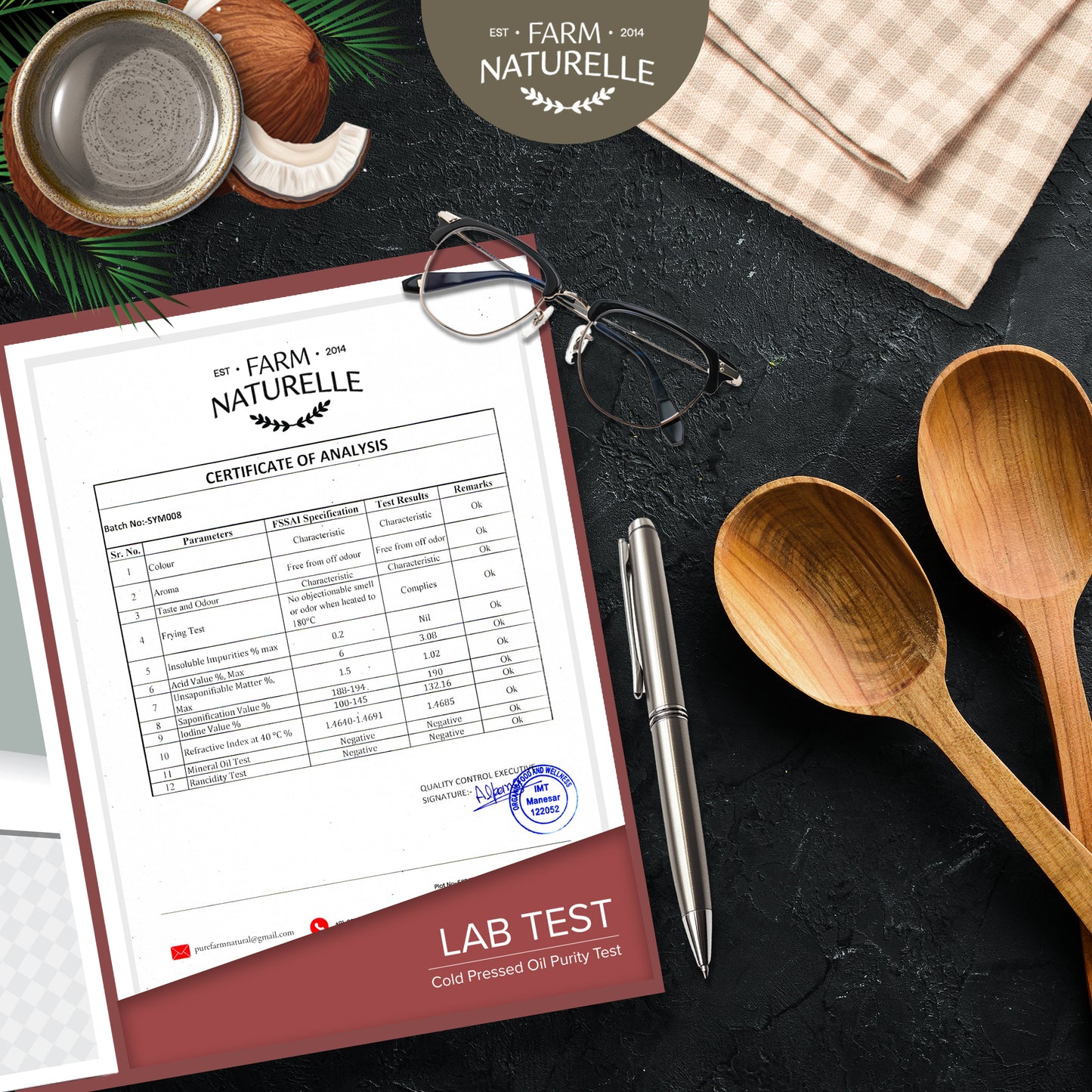 Extra Virgin Coconut Oil - Pure and Edible for Cooking