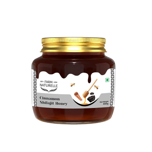 Farm Naturelle Cinnamon Shilajit Honey 400g