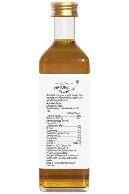 Almond Oil | Vitamin E Rich Skin & Hair Oil